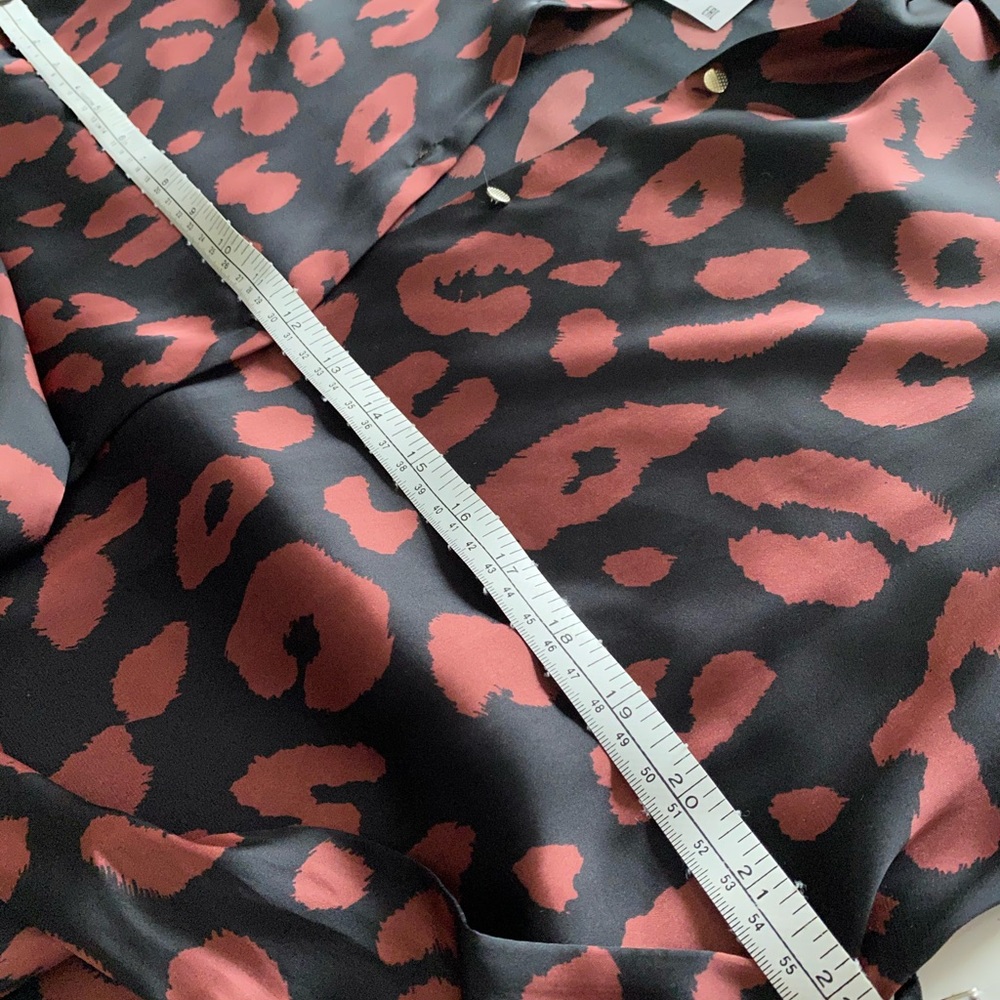NWT Zara Printed Shirt Dress in Large - Picture 14 of 15